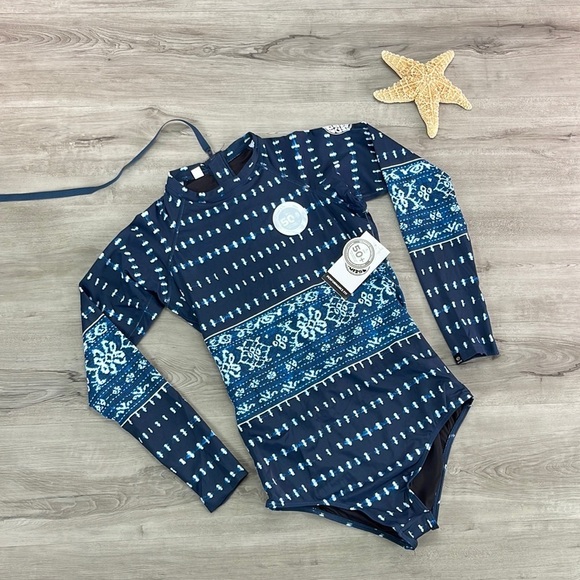 ☀️RIP CURL☀️ G BOMB L/SL BZIP UV SURFS - Picture 2 of 16